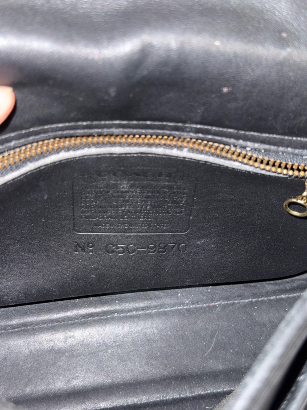 Vintage Coach Bag 9870 - Picture 9 of 9